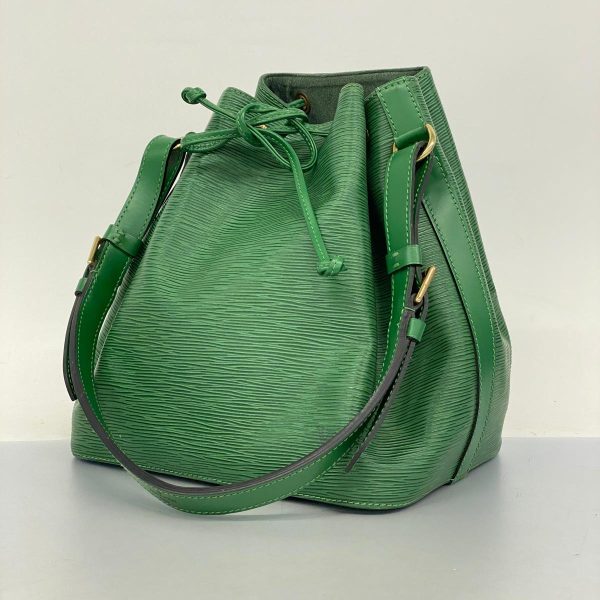 1240001054325 1 Louis Vuitton Petit Noe Epi Shoulder Bag Borneo Green