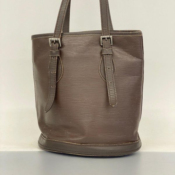 1240001054327 12 Louis Vuitton Bucket PM Epi Tote Bag Mocha