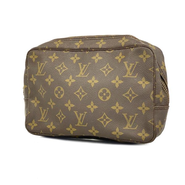 1240001054328 1 Louis Vuitton Truth Wallet 23 Monogram Pouch Brown