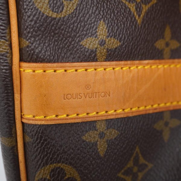 1240001054376 5 Louis Vuitton Keepall Bandouliere 50 Monogram Bag Brown