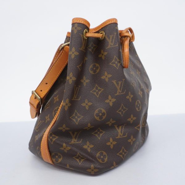 1240001054377 2 Louis Vuitton Petit Noe Monogram Shoulder Bag Brown