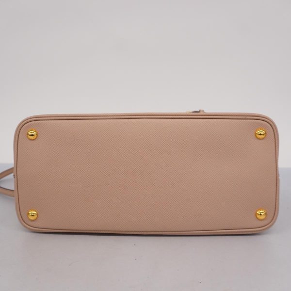 1240001054397 3 Prada Saffiano 2WAY Bag Beige