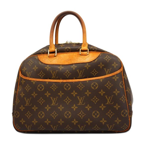 1240001054411 1 Louis Vuitton Deauville Monogram Handbag Brown