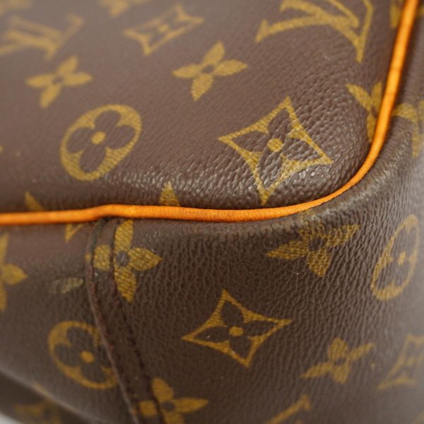 1240001054411 15 Louis Vuitton Deauville Monogram Handbag Brown