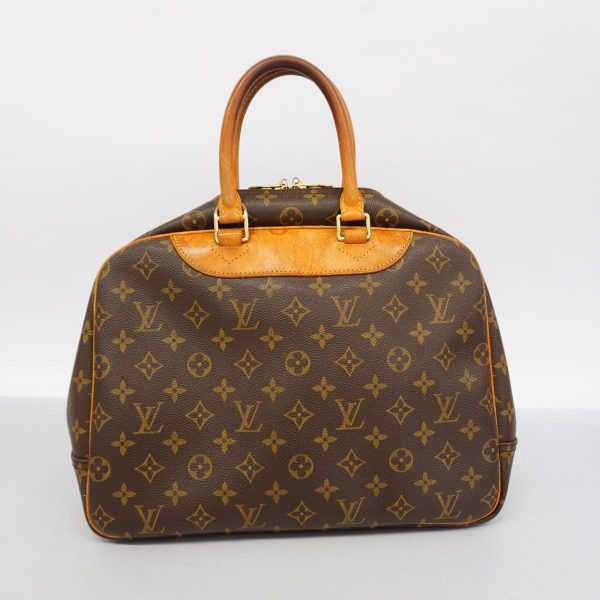 1240001054411 16 Louis Vuitton Deauville Monogram Handbag Brown