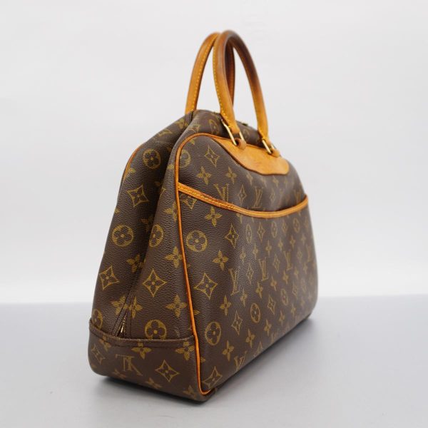 1240001054411 2 Louis Vuitton Deauville Monogram Handbag Brown