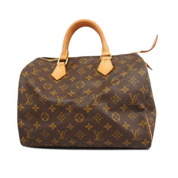 1240001054414 1 Louis Vuitton Speedy 30 Monogram Handbag Brown