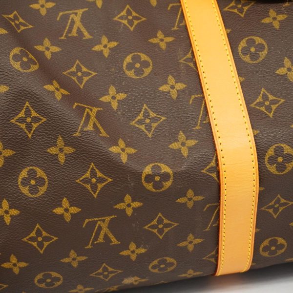 1240001054415 12 Louis Vuitton Keepall 55 Monogram Bag Brown