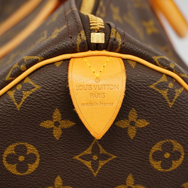 1240001054415 5 Louis Vuitton Keepall 55 Monogram Bag Brown