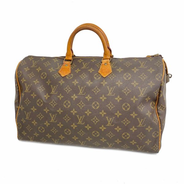 1240001054418 1 Louis Vuitton Speedy 40 Monogram Handbag Brown