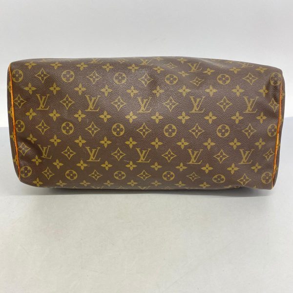 1240001054418 3 Louis Vuitton Speedy 40 Monogram Handbag Brown