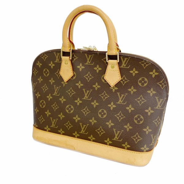 1240001054422 1 Louis Vuitton Alma Monogram Handbag Brown