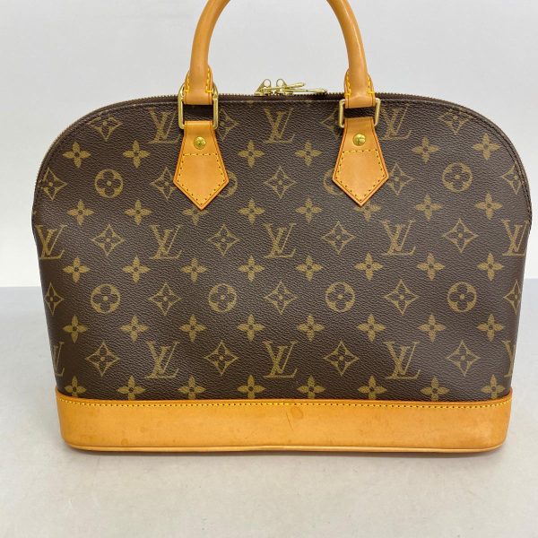 1240001054422 13 Louis Vuitton Alma Monogram Handbag Brown