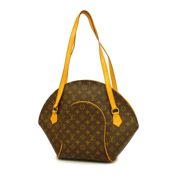 1240001054428 1 Louis Vuitton Ellipse Shopping Monogram Shoulder Bag Brown