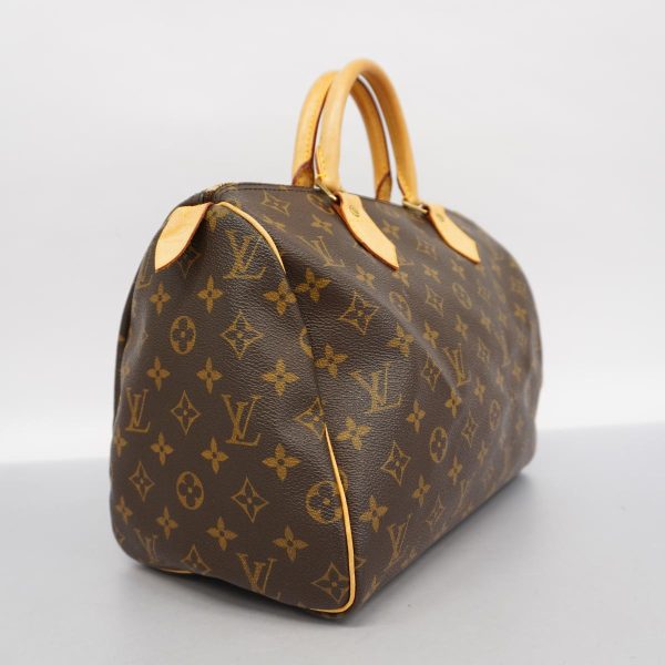 1240001054443 2 Louis Vuitton Speedy 30 Monogram Handbag Brown