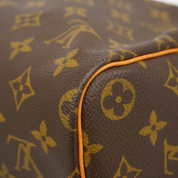 1240001054444 11 Louis Vuitton Speedy 40 Monogram Handbag Brown