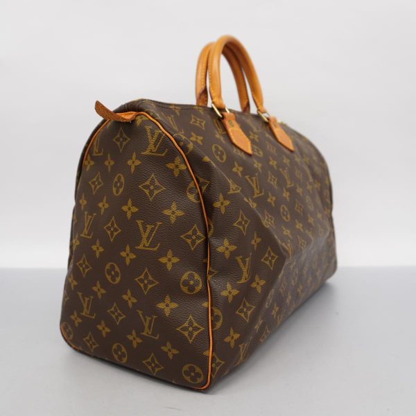 1240001054444 2 Louis Vuitton Speedy 40 Monogram Handbag Brown