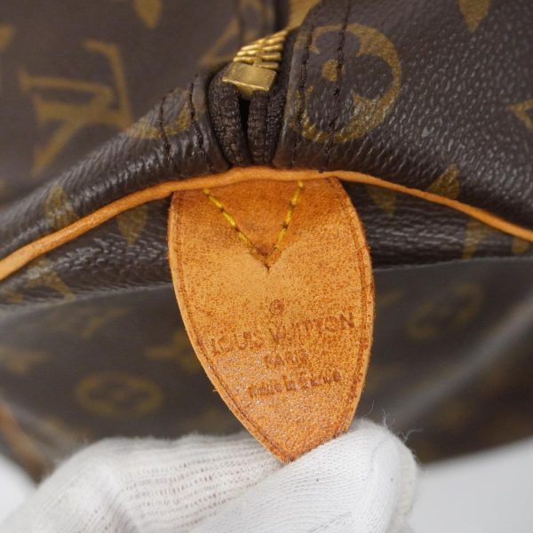 1240001054451 5 Louis Vuitton Keepall 50 Monogram Bag Brown