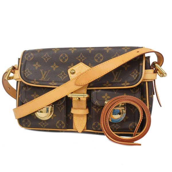 1240001054453 1 Louis Vuitton Hudson Monogram Shoulder Bag Brown