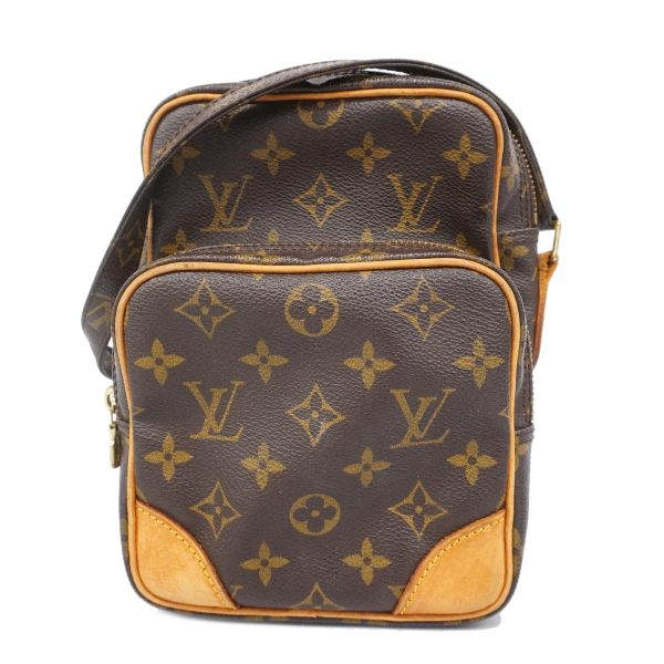 1240001054454 1 Louis Vuitton Amazon Monogram Shoulder Bag Brown