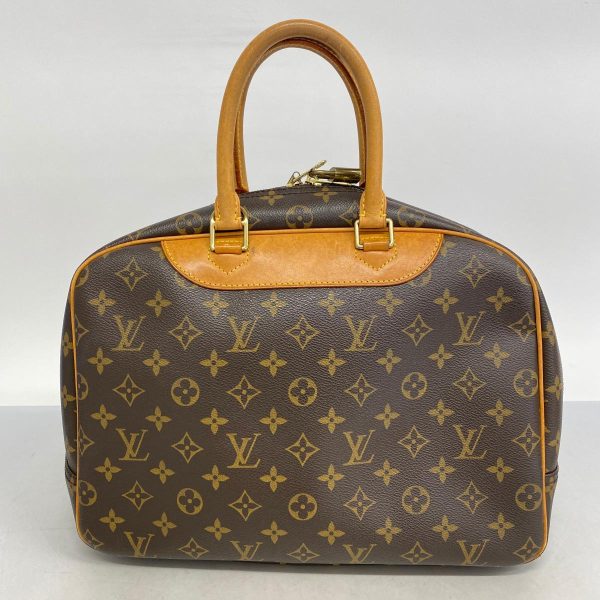 1240001054464 14 Louis Vuitton Deauville Monogram Handbag Brown