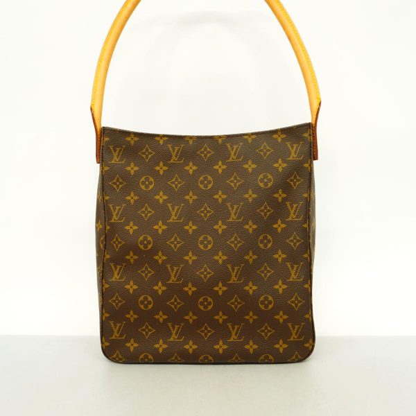 1240001054466 9 Louis Vuitton Looping GM Monogram Shoulder Bag Brown