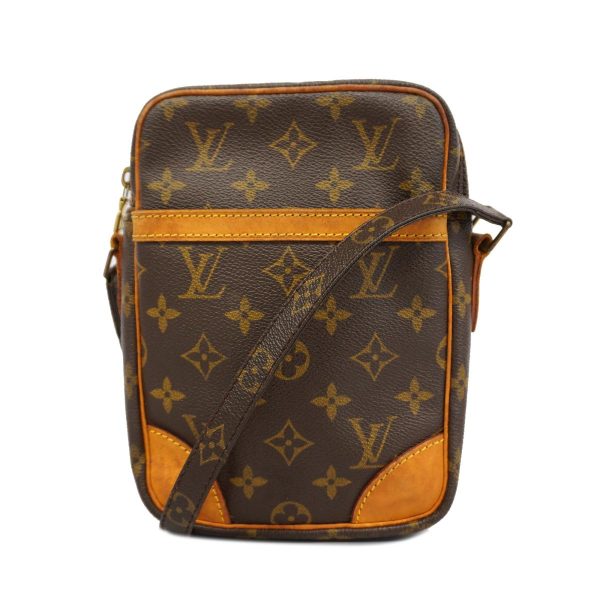 1240001054479 1 Louis Vuitton Danube Monogram Shoulder Bag Brown