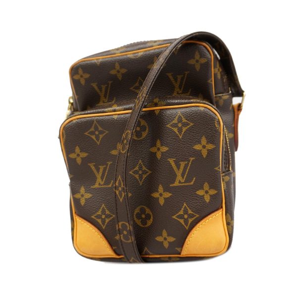 1240001054480 1 Louis Vuitton Amazon Monogram Shoulder Bag Brown