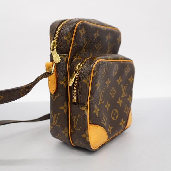 1240001054480 2 Louis Vuitton Amazon Monogram Shoulder Bag Brown