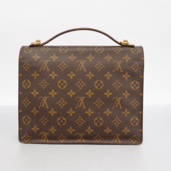 1240001054484 20 Louis Vuitton Monceau 28 Monogram Handbag Brown