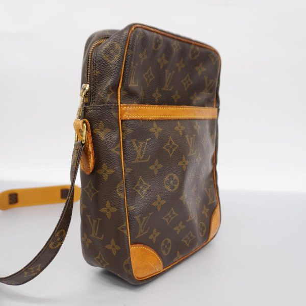 1240001054487 2 Louis Vuitton Daneuve MM Monogram Shoulder Bag Brown