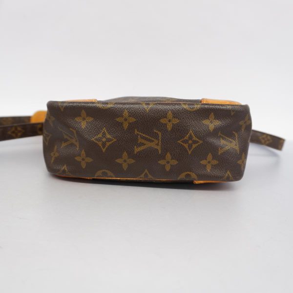 1240001054487 3 Louis Vuitton Daneuve MM Monogram Shoulder Bag Brown