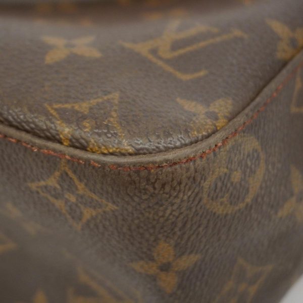 1240001054488 16 Louis Vuitton Looping GM Monogram Shoulder Bag Brown