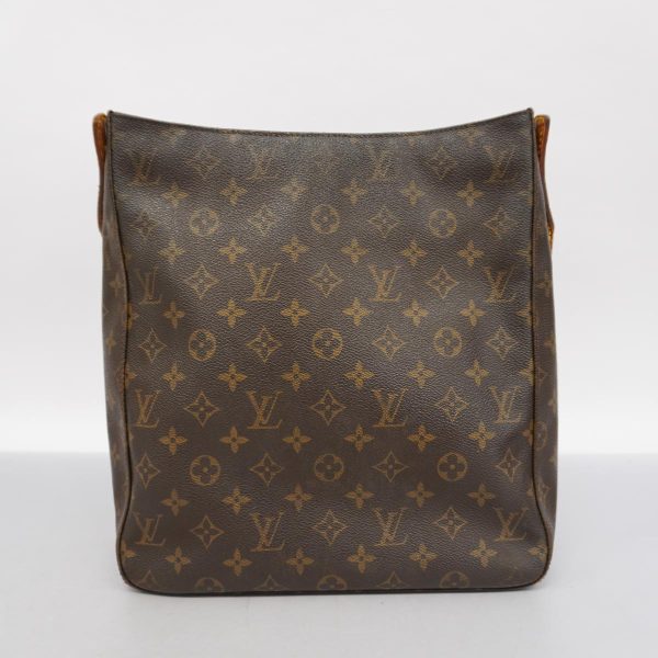 1240001054488 20 Louis Vuitton Looping GM Monogram Shoulder Bag Brown