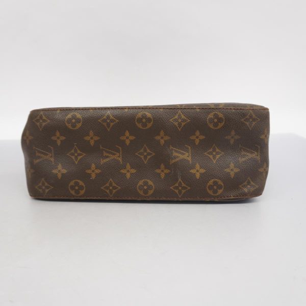 1240001054488 3 Louis Vuitton Looping GM Monogram Shoulder Bag Brown