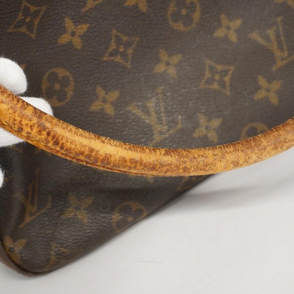 1240001054488 6 Louis Vuitton Looping GM Monogram Shoulder Bag Brown