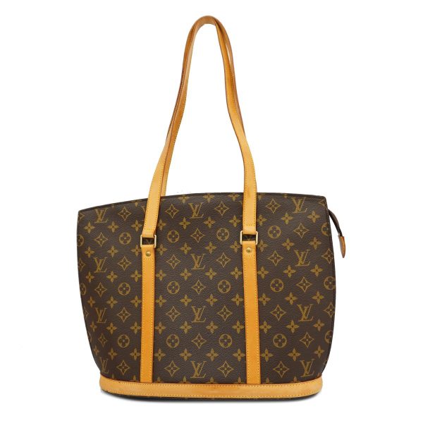 1240001054490 1 Louis Vuitton Babylon Monogram Shoulder Bag Brown