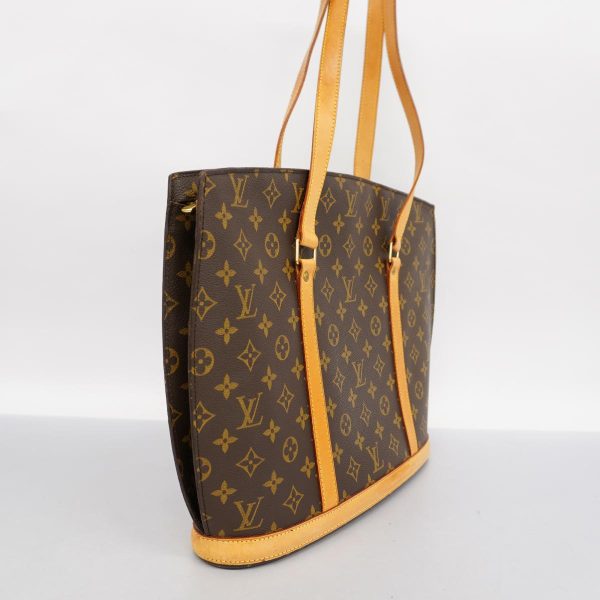 1240001054490 2 Louis Vuitton Babylon Monogram Shoulder Bag Brown