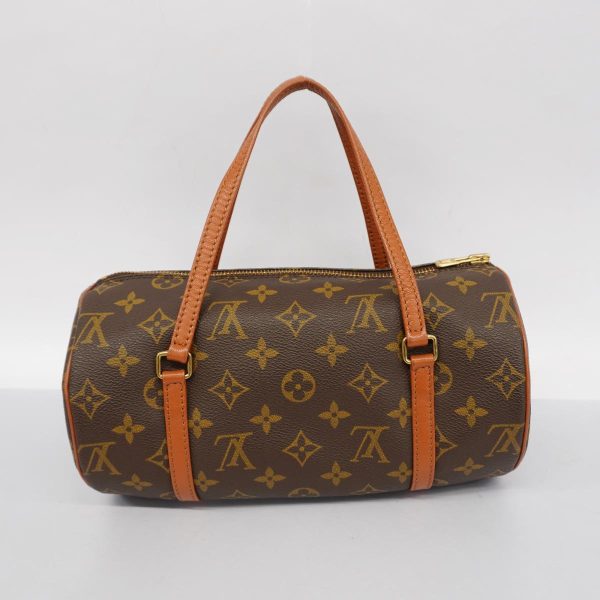 1240001054493 11 Louis Vuitton Papillon 26 Monogram Handbag Brown