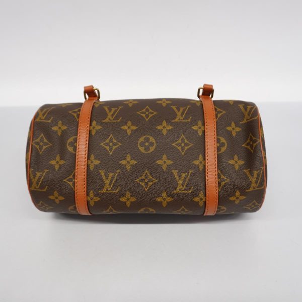 1240001054493 3 Louis Vuitton Papillon 26 Monogram Handbag Brown