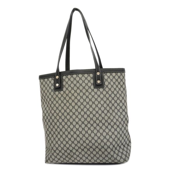 1240001054495 1 Celine Macadam Nylon Tote Bag Black Black