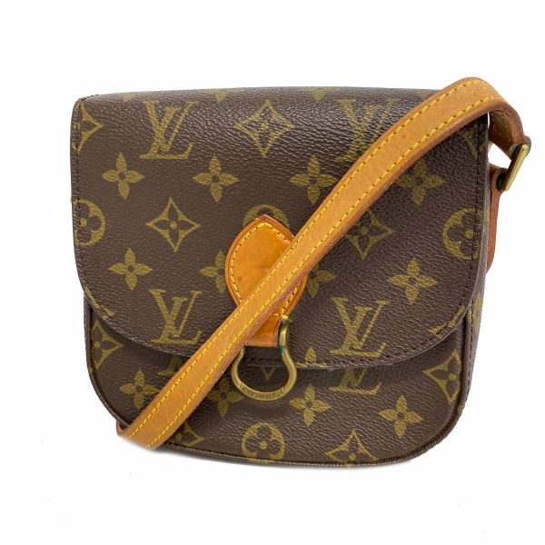 1240001054501 1 Louis Vuitton Mini Saint Cloud Monogram Shoulder Bag Brown