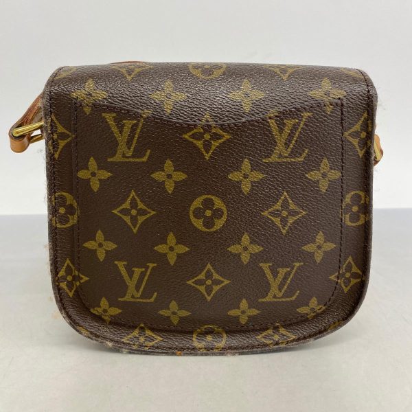 1240001054501 16 Louis Vuitton Mini Saint Cloud Monogram Shoulder Bag Brown