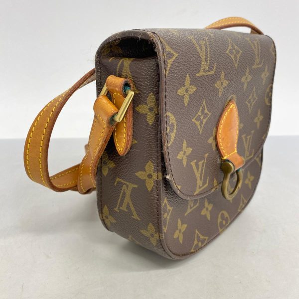 1240001054501 2 Louis Vuitton Mini Saint Cloud Monogram Shoulder Bag Brown