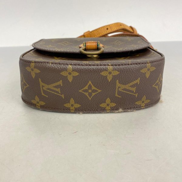 1240001054501 3 Louis Vuitton Mini Saint Cloud Monogram Shoulder Bag Brown