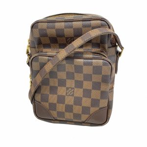 1240001054502 1 Louis Vuitton Neverfull MM Tote Bag Coated Canvas Damier Brown