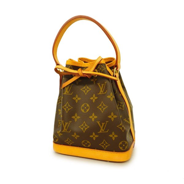 1240001054523 1 Louis Vuitton Mini Noe Monogram Handbag Brown