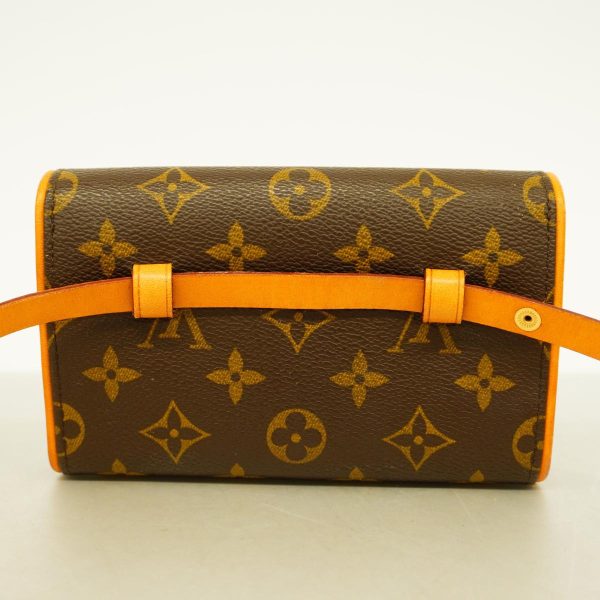 1240001054524 9 Louis Vuitton Pochette Florentine Monogram Waist Bag Brown