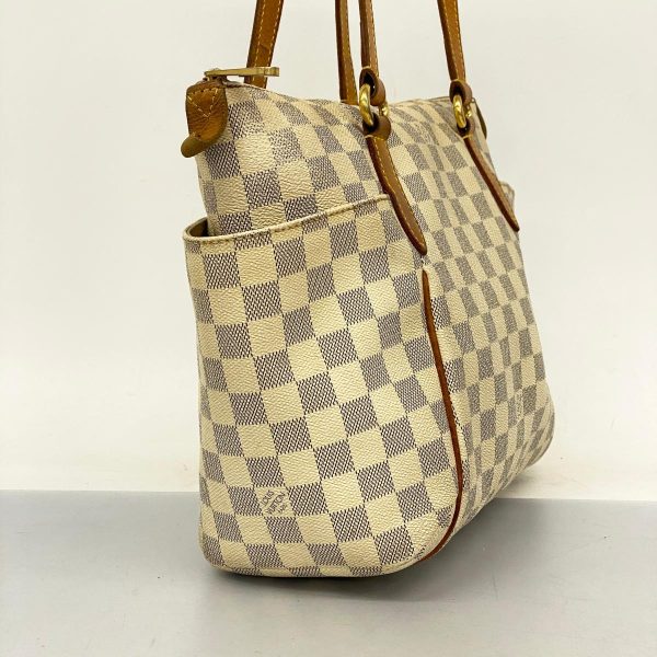 1240001054533 2 Louis Vuitton Totally PM Damier Azur Tote Bag White