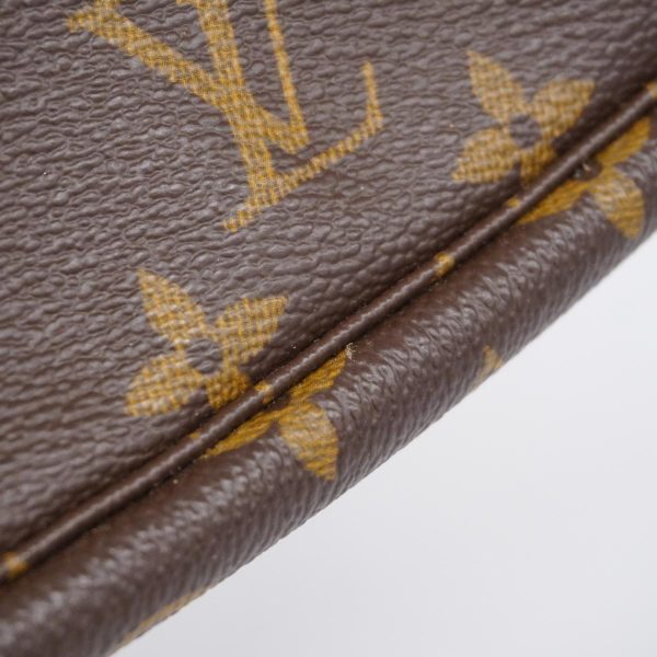 1240001054564 10 Louis Vuitton Pochette Accessory Monogram Pouch Brown